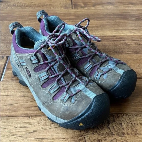 Keen Detroit XT Waterproof Steel Toe Work Boots Brown Leather Womens Size 7.5 - Picture 3 of 10